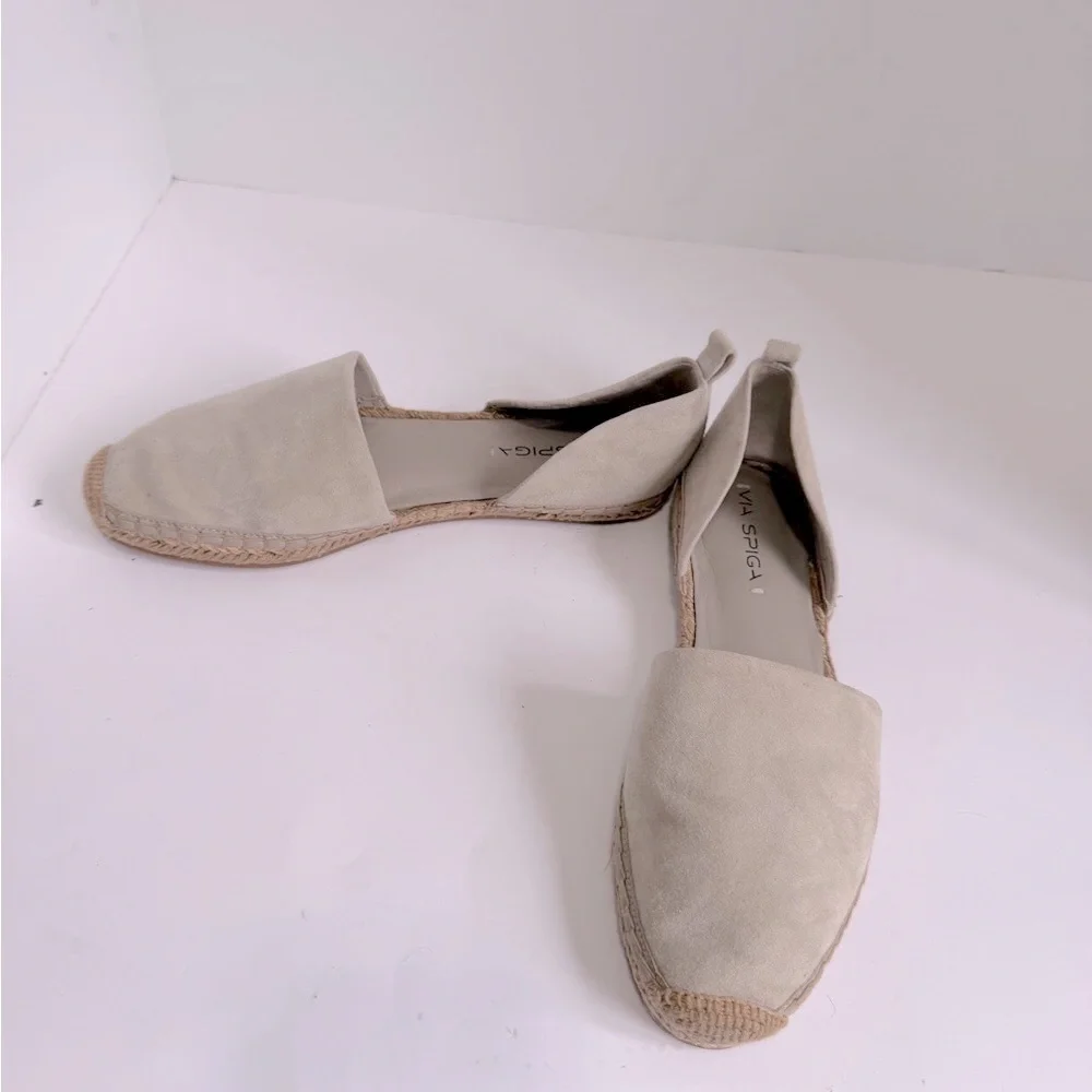 Via Spiga 'Brisa' d'Orsay Espadrille Flat Women’s. Size 9